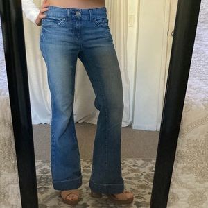 GAP wide leg bell bottom jeans